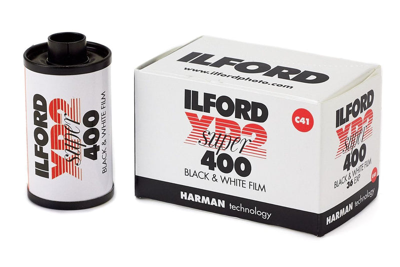 Ilford XP2 Super 400 Film, 35mm, 36 Exposures - Pack of 5