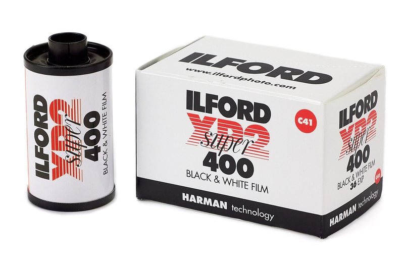 Ilford XP2 Super 400 Film, 35mm, 36 Exposures