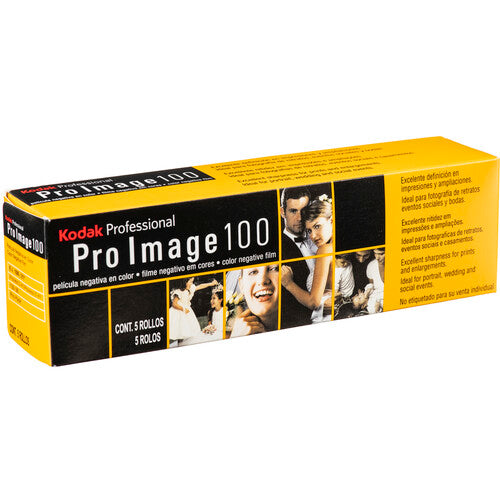 Buy Kodak Pro Image 100 Color Negative Film (35mm Roll Film, 36 Exposures, 5-Pack)
