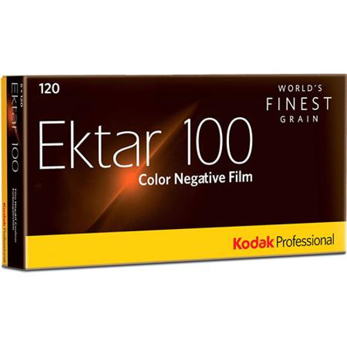 Buy Kodak Professional Ektar Color Negative Film ISO 100, 120 Size, Propack of 5 rolls