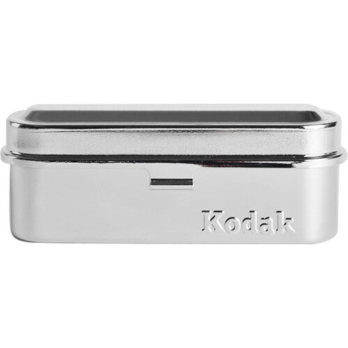 Kodak Steel 135 Film Case (Silver Lid-Silver Body)