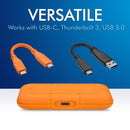 LaCie 2TB Rugged USB 3.2 Gen 2 Type-C External SSD