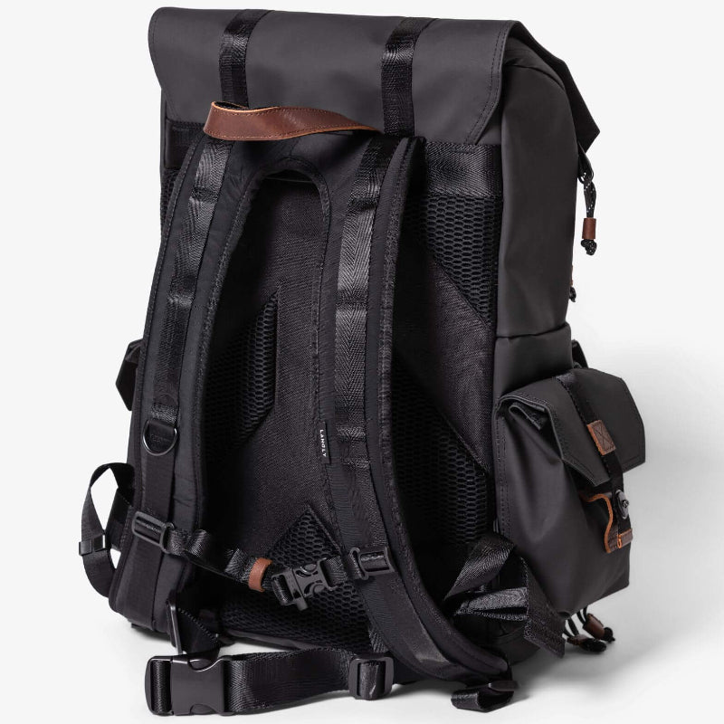 Langly Alpha Globetrotter XC Camera Backpack - Black-Brown