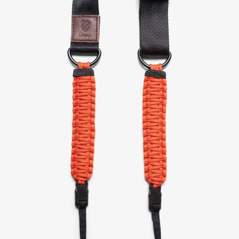 Buy Langly Paracord Camera Strap - Tangerine