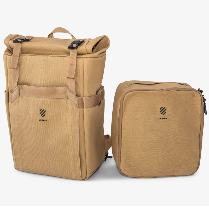 Buy Langly Weekender Backpack With Camera Cube - Sand