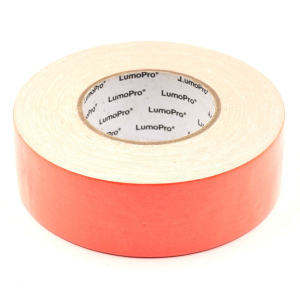 LumoPro Fluorescent Orange 1" X 33 Yard Gaffer Tape