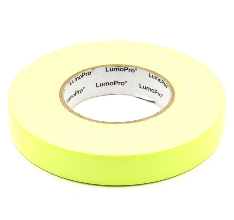 Buy LumoPro Fluorescent Yellow 1" X 55 Yard Gaffer Tape