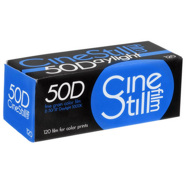 Cinestill 50 Daylight Color Negative Film, 120 Film
