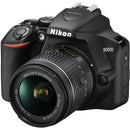 Buy Nikon D3500 DSLR Camera with 18-55mm and 70-300mm Lenses front