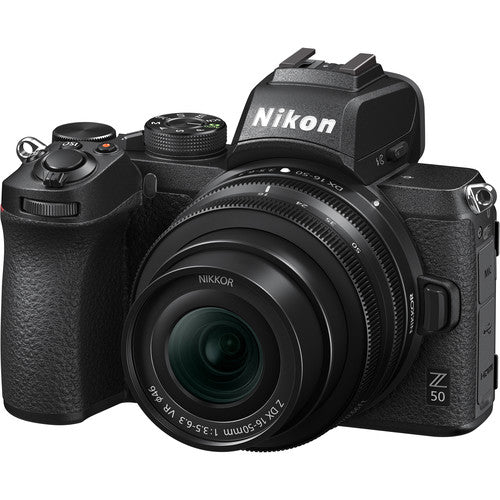 Nikon Z 50 DX-format Mirrorless Camera Body w/ NIKKOR Z DX 16-50mm  f/3.5-6.3 VR