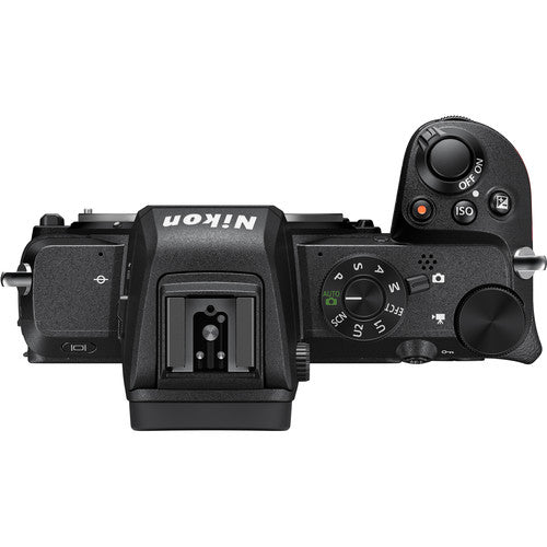 Buy Nikon Z 50 DX-format Mirrorless Camera Body w/ NIKKOR Z DX 16-50mm f/3.5-6.3 VR top
