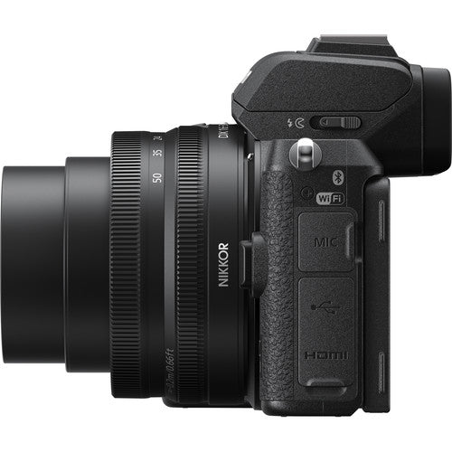 Buy Nikon Z 50 DX-format Mirrorless Camera Body w/ NIKKOR Z DX 16-50mm f/3.5-6.3 VR side