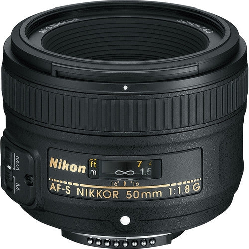 Nikon AF-S NIKKOR 50mm f/1.8G Lens - 2199