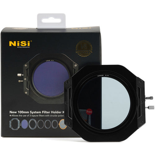 NiSi V6 100mm Filter Holder with Enhanced Landscape CPL & Lens Cap