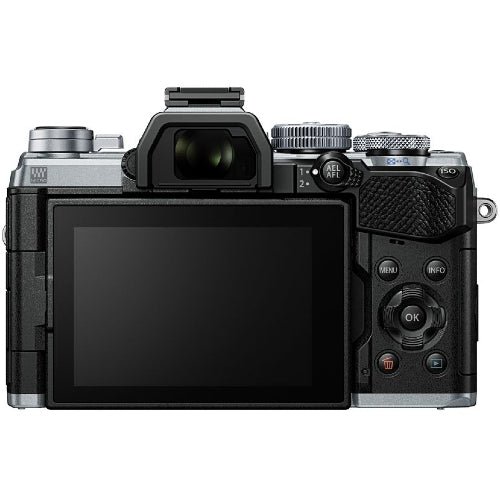 Olympus OM-D E-M10 Mark III Mirrorless Micro Four Thirds Digital Camera  (Body Only) - Silver