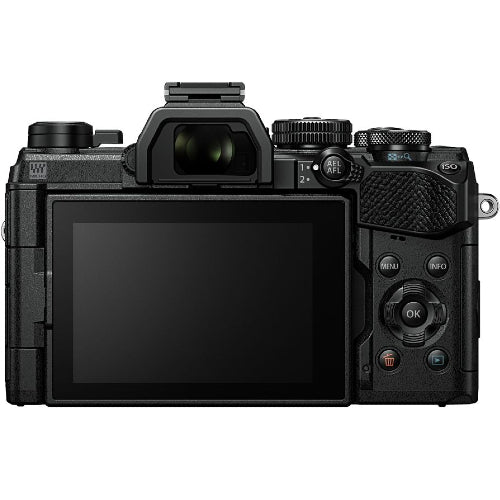 Buy Olympus OM-D E-M5 Mark III Mirrorless Digital Camera with 14-150mm Lens Black back