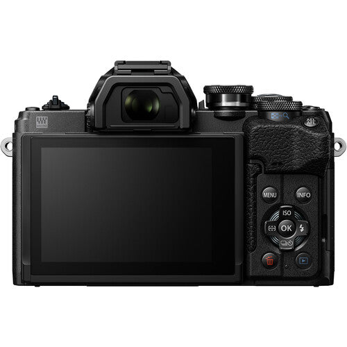 Buy Olympus OM-D E-M10 Mark IV Mirrorless Camera Black back