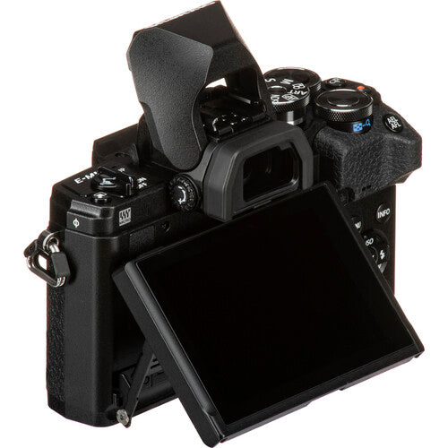 Buy Olympus OM-D E-M10 Mark IV Mirrorless Camera Black back