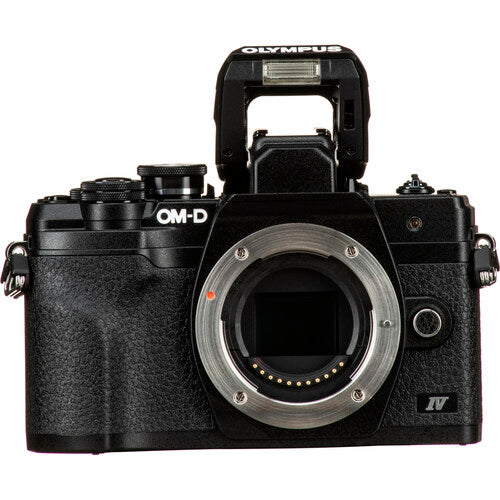 New Olympus OM-D E-M10 Mark IV Mirrorless Digital Camera Body - BLACK