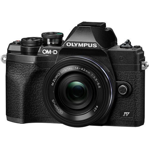 Buy Olympus OM-D E-M10 Mark IV Mirrorless Camera with 14-42mm EZ Lens Black