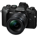 Buy OM SYSTEM OM-5 Mirrorless Camera with 12-45mm f/4 PRO Lens (Black)

