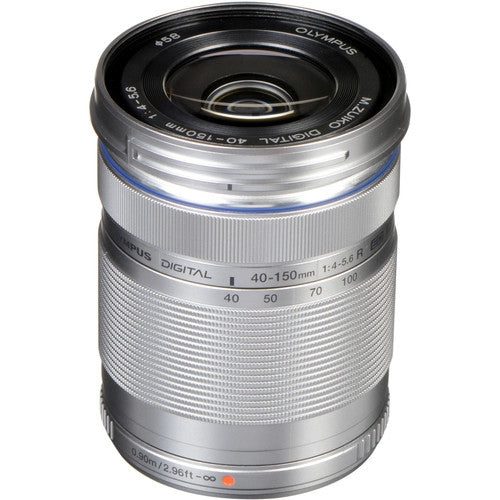 Olympus M.Zuiko 40-150mm R f/4.0-5.6 R Lens - Silver