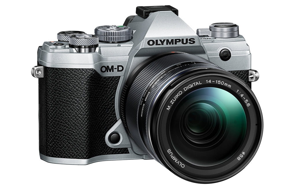 Olympus OM-D E-M10 MK IV Silver + 14-42mm EZ + 40-150mm dual kit
