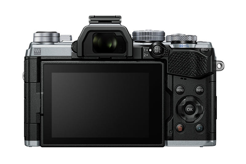 Olympus OM-D E-M5 Mark III Mirrorless Digital Camera with 14-150mm Lens - Silver