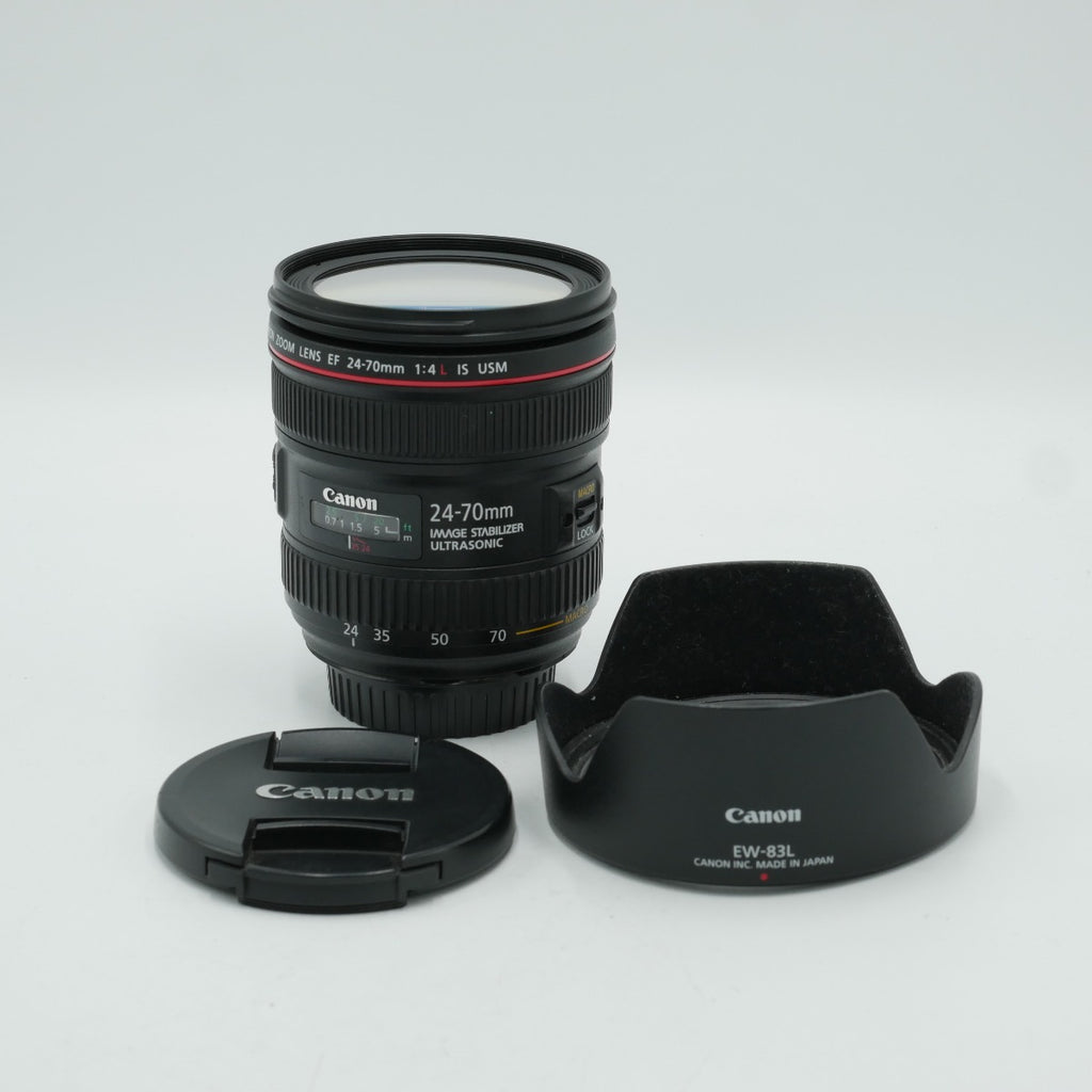 Canon EF 24-70mm f/4L IS USM Lens used