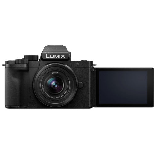 Panasonic LUMIX G100 Mirrorless 4K Vlogging Kit -w 12-32mm Lens - Black