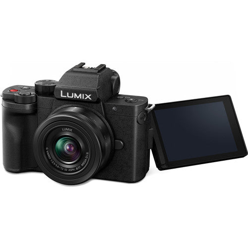 Panasonic LUMIX G100 Mirrorless 4K Vlogging Kit -w 12-32mm Lens - Blac