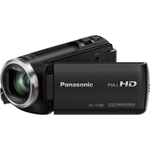 Buy Panasonic HC-V180K Full HD Camcorder Black
