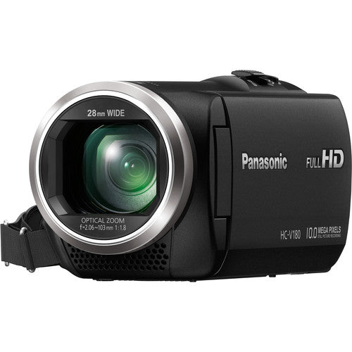 Panasonic HC-V180K Full HD Camcorder - Black