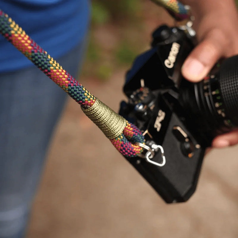 Photogenic Rope Camera Strap - Technicolor