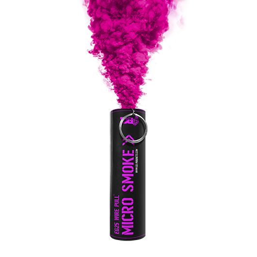 Enola Gaye EG25 Wire Pull Micro Smoke Grenade -Pink