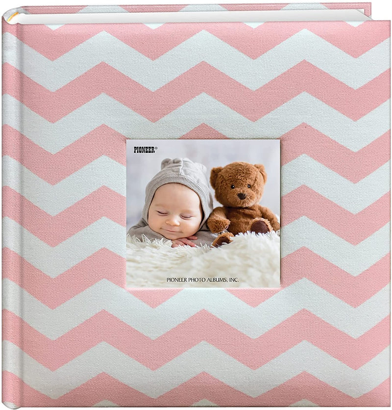 Buy Pioneer Photo Albums Baby Chevron Fabric Frame 200 Pocket Photo Album