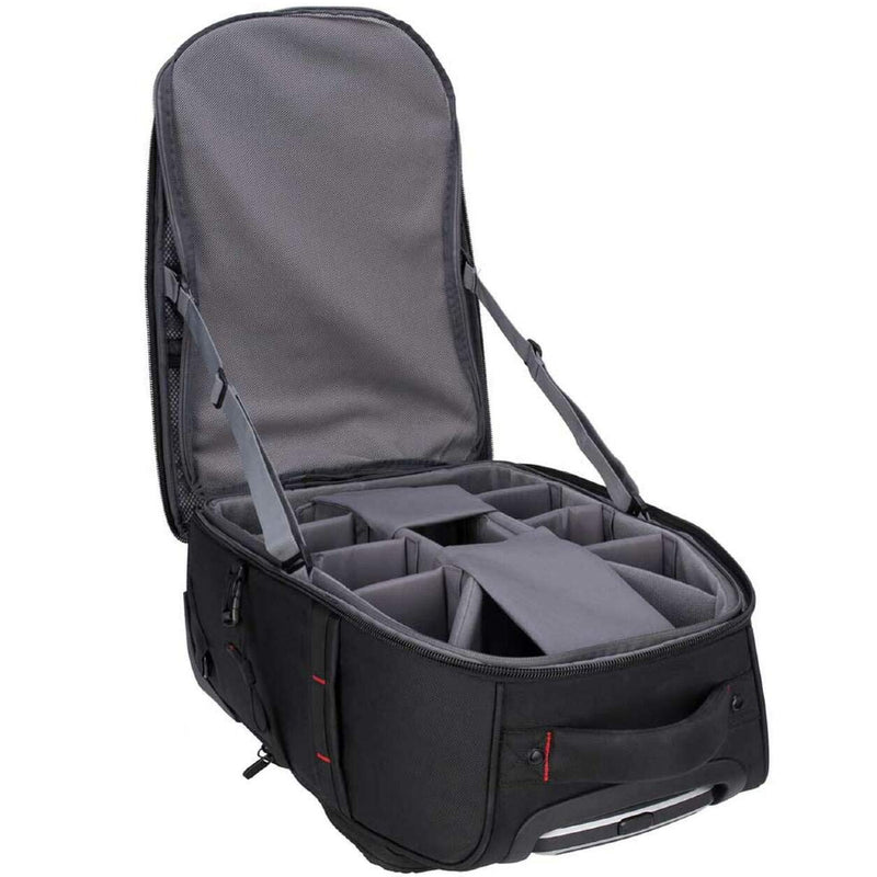 Buy Promaster Rollerback Medium Rolling Backpack open