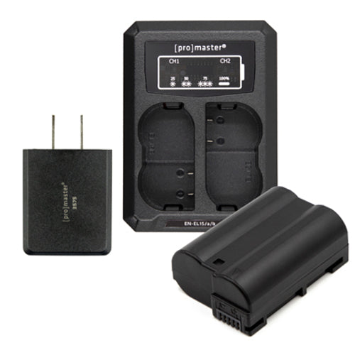 Buy Promaster  Battery & Charger Kit for Nikon EN-EL15C