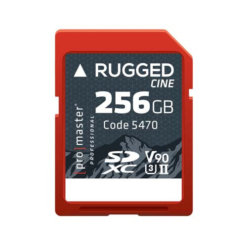Buy ProMaster SDXC 256GB Rugged Cine UHS-II Card