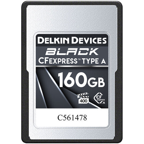 Buy Delkin Devices 160GB BLACK CFexpress Type A Memory Card
