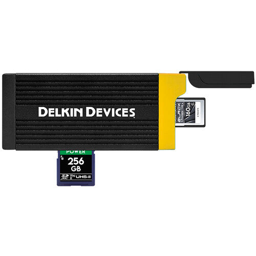 Buy Delkin Devices CFexpress Type A & UHS-II SDXC Memory Card Reader