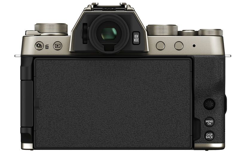 FUJIFILM X-T200 Mirrorless Digital Camera with XC15-45mm lens Kit ,Gold