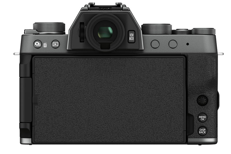 FUJIFILM X-T200 Mirrorless Digital Camera (Body Only, Dark Silver)