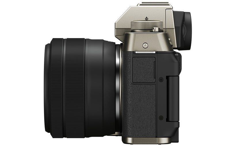 FUJIFILM X-T200 Mirrorless Digital Camera with XC15-45mm lens Kit ,Gold