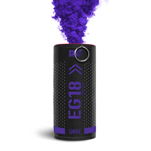 Enola Gaye EG18 High Output Wire Pull Smoke Grenade-Purple