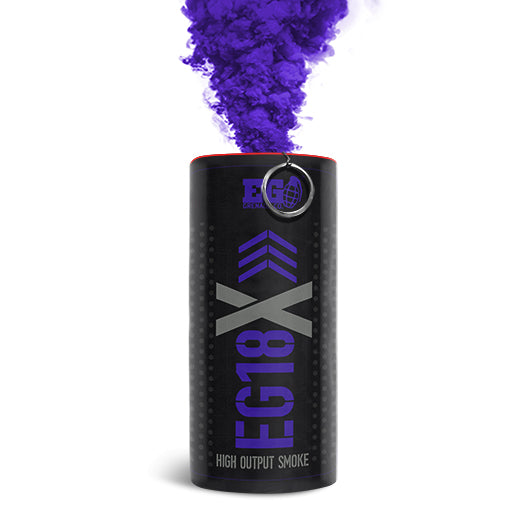 Enola Gaye EG18X High Output Wire Pull Smoke Grenade - Purple