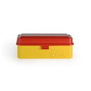 Kodak Steel 120-135 Film Case (Red Lid-Yellow Body)