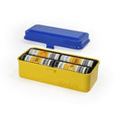 Kodak Steel 120-135 Film Case (Blue Lid-Yellow Body)