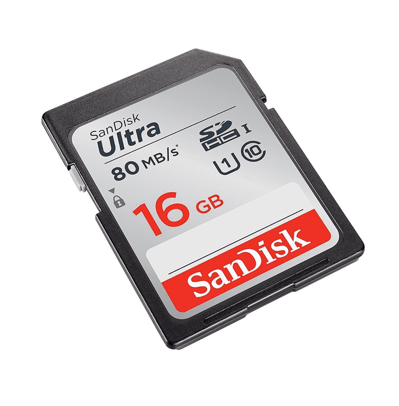 Sandisk Ultra SDHC UHS-I Card 16GB