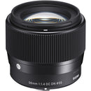 Buy Sigma 56mm F1.4 Contemporary DC DN Lens for Sony E front